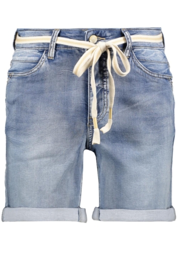 Geisha Korte broek DENIM SHORTS 51005 10 Mid Blue Denim