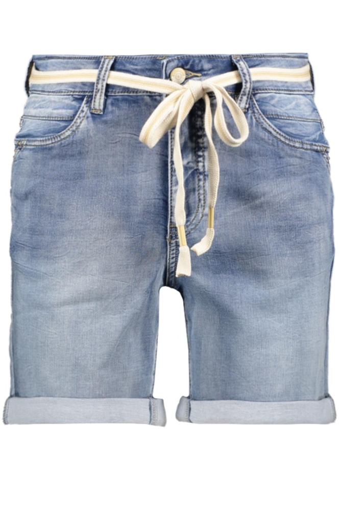 Geisha blauwe dames korte broek | Vooraanzicht