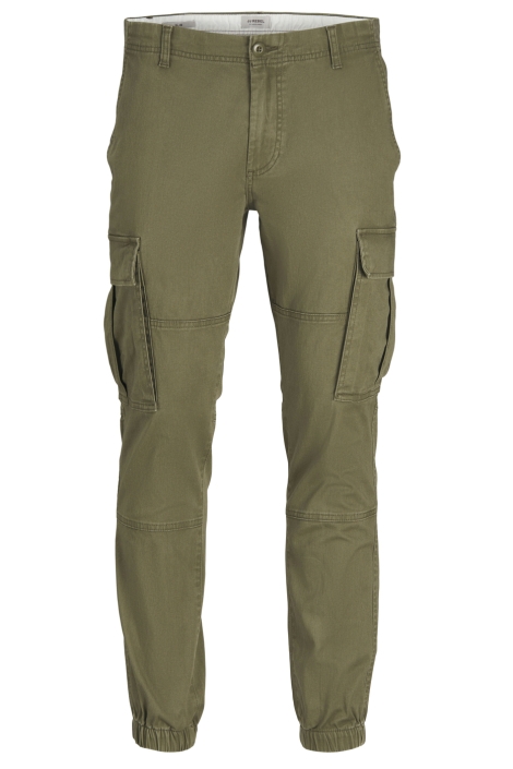 JJ Rebel groene heren broek | Vooraanzicht