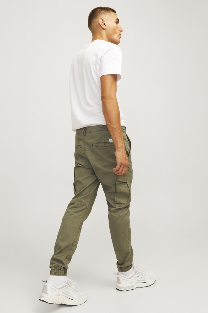 JJ Rebel groene heren broek | Model