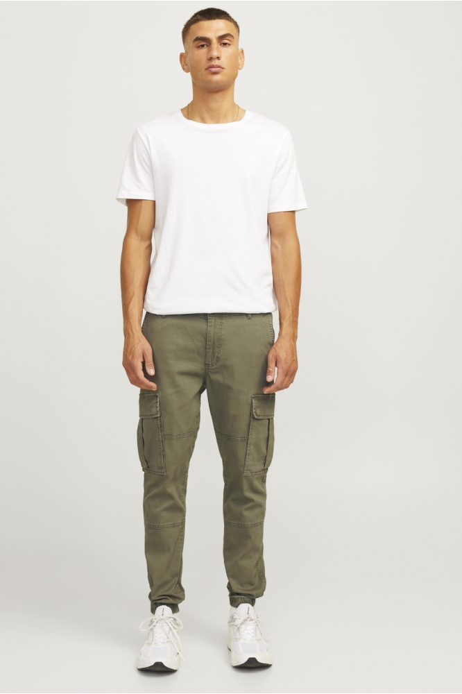 JJ Rebel groene heren broek | Model