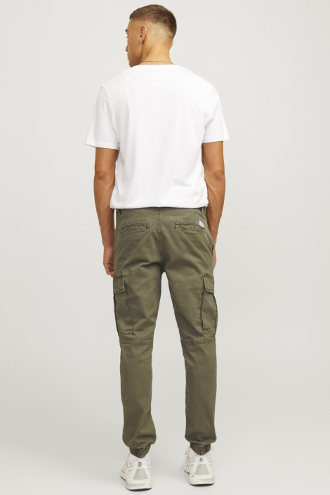 JJ Rebel groene heren broek | Model