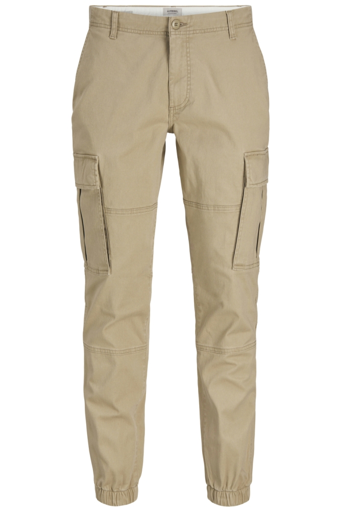 JJ Rebel camel heren broek | Vooraanzicht