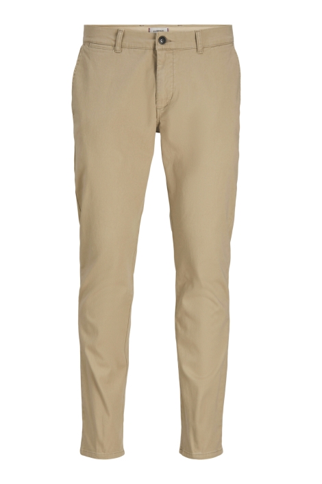 JJ Rebel beige heren broek | Vooraanzicht