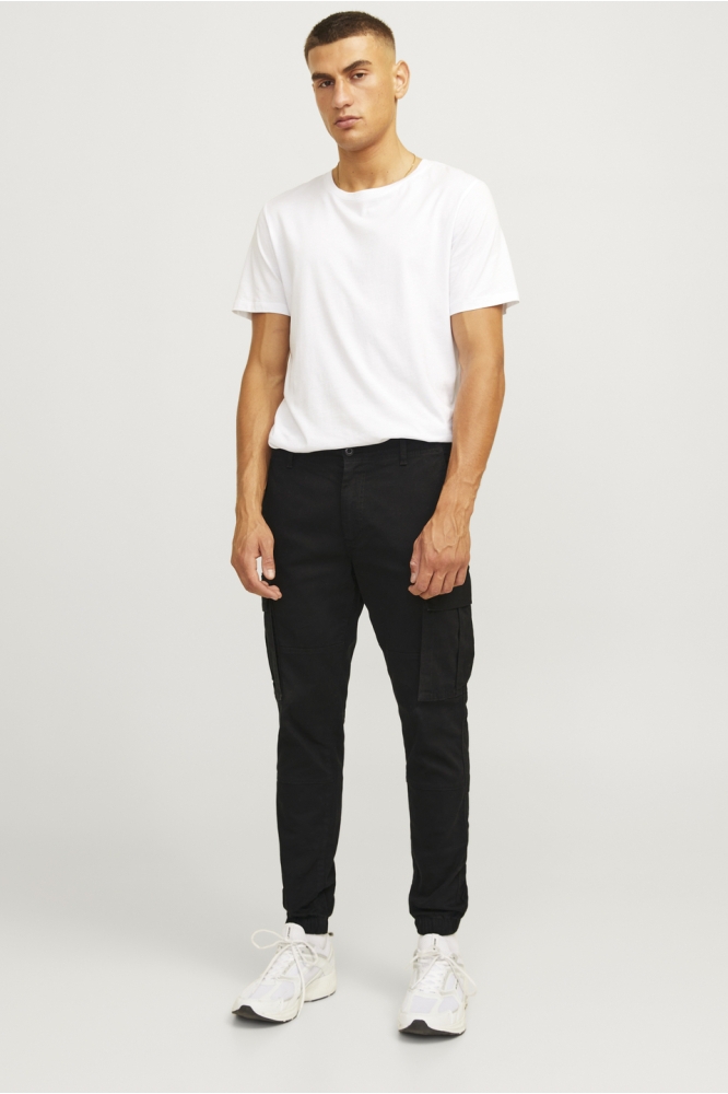 JJ Rebel zwarte heren broek | Model