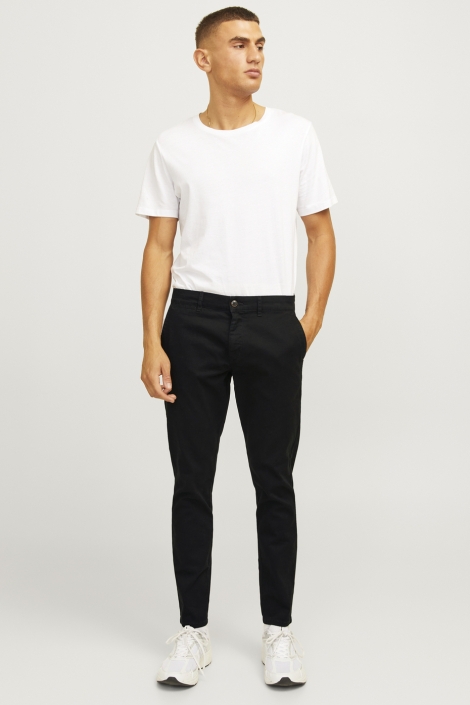 JJ Rebel zwarte heren broek | Model
