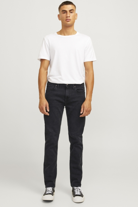 JJ Rebel zwarte heren jeans | Model