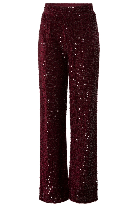 Pieces bordeaux dames broek | Vooraanzicht