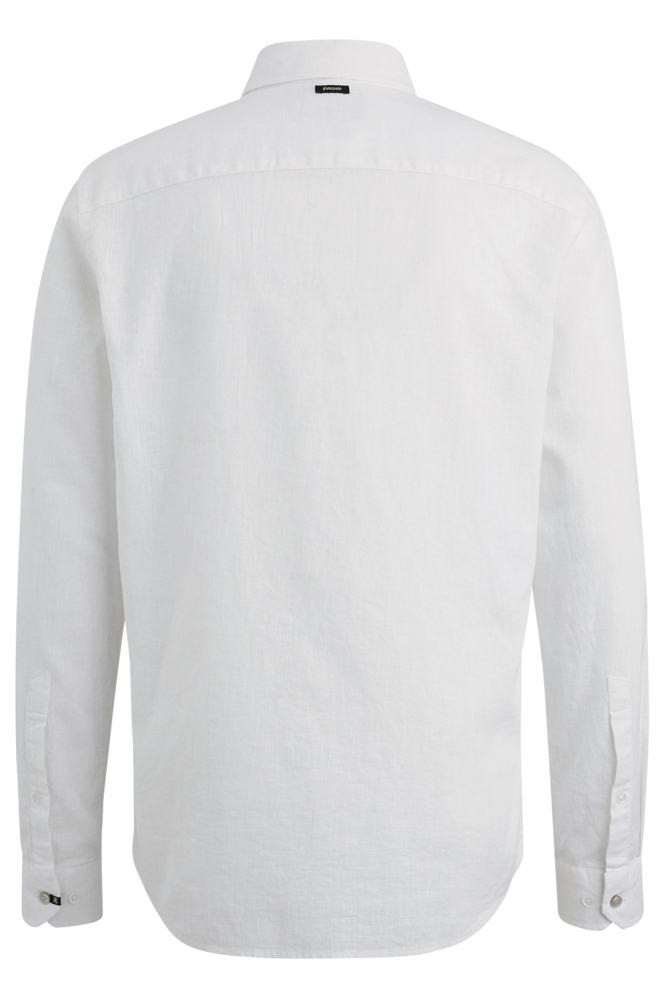 Vanguard witte heren overhemd | Achteraanzicht