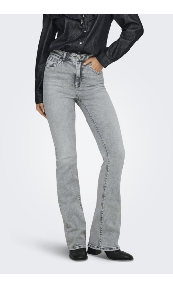 ONLMILA HW FLARED DNM BF BJ755 15320758 Light Grey Denim