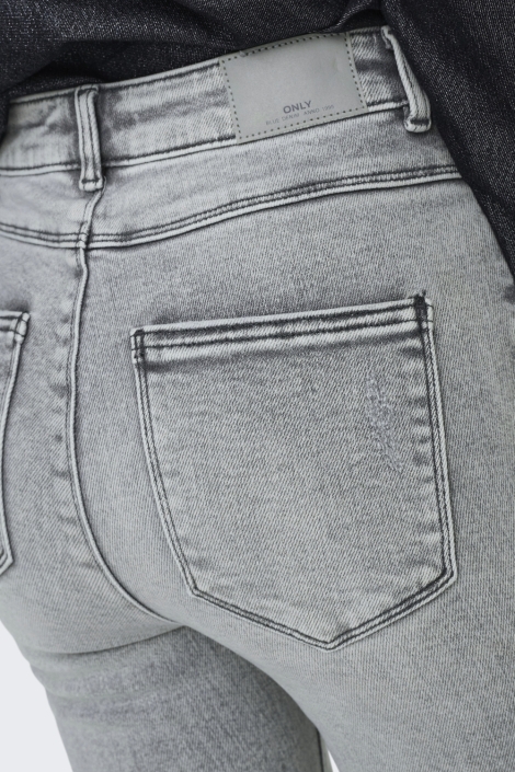 Only grijze dames jeans | Kleurstaal