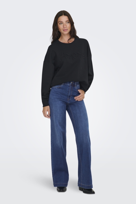 Only blauwe dames jeans | Model