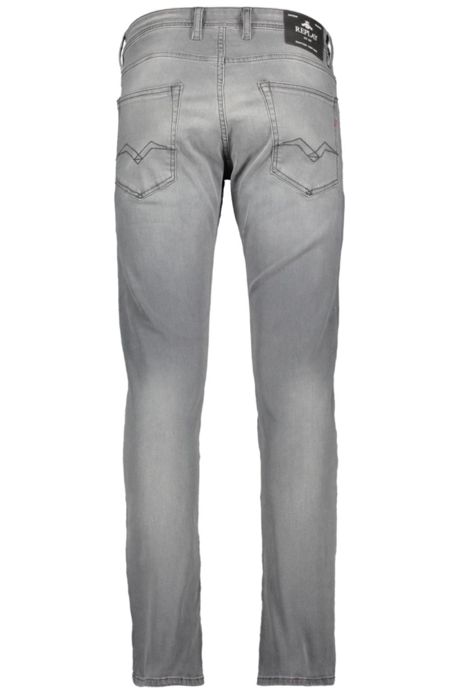 Replay grijze heren jeans | Achteraanzicht