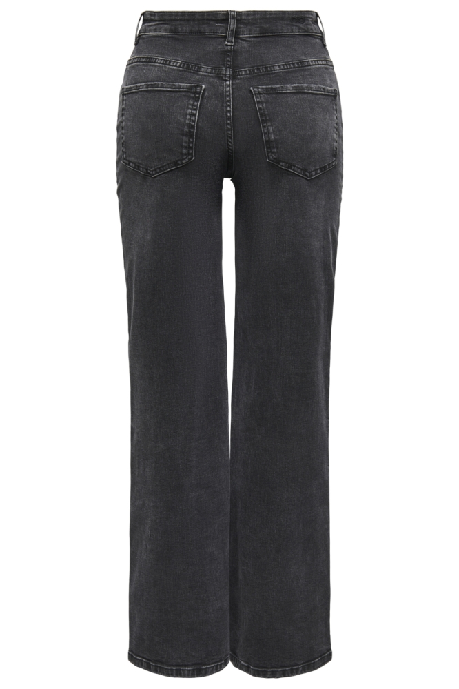 Jacqueline de Yong zwarte dames jeans | Achteraanzicht