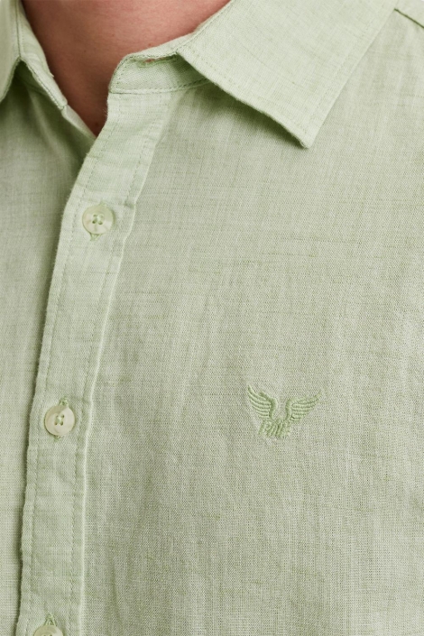PME legend groene heren overhemd | Kleurstaal