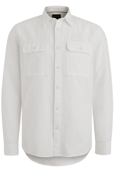 PME legend witte heren overhemd | Vooraanzicht