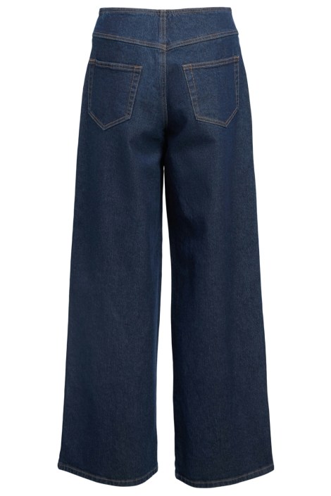 Object blauwe dames jeans | Achteraanzicht