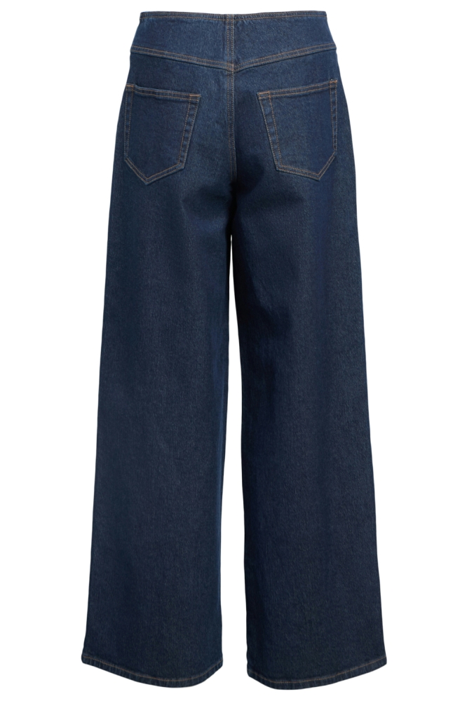 Object blauwe dames jeans | Achteraanzicht