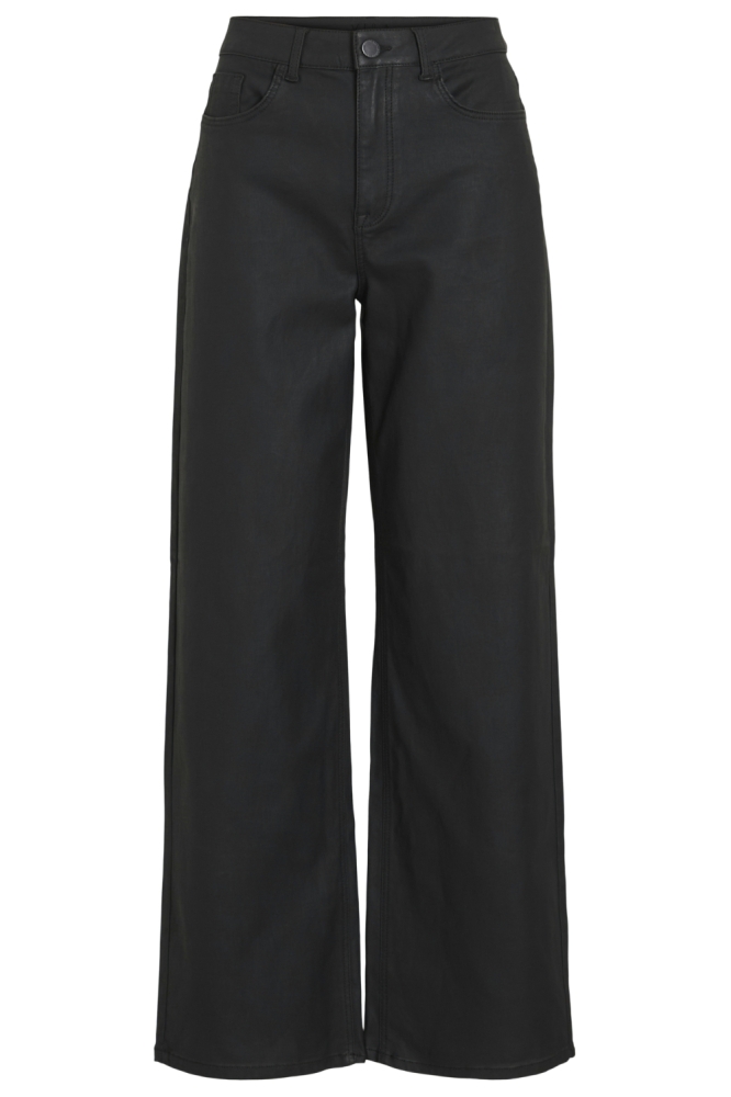 Vila zwarte dames broek | Vooraanzicht
