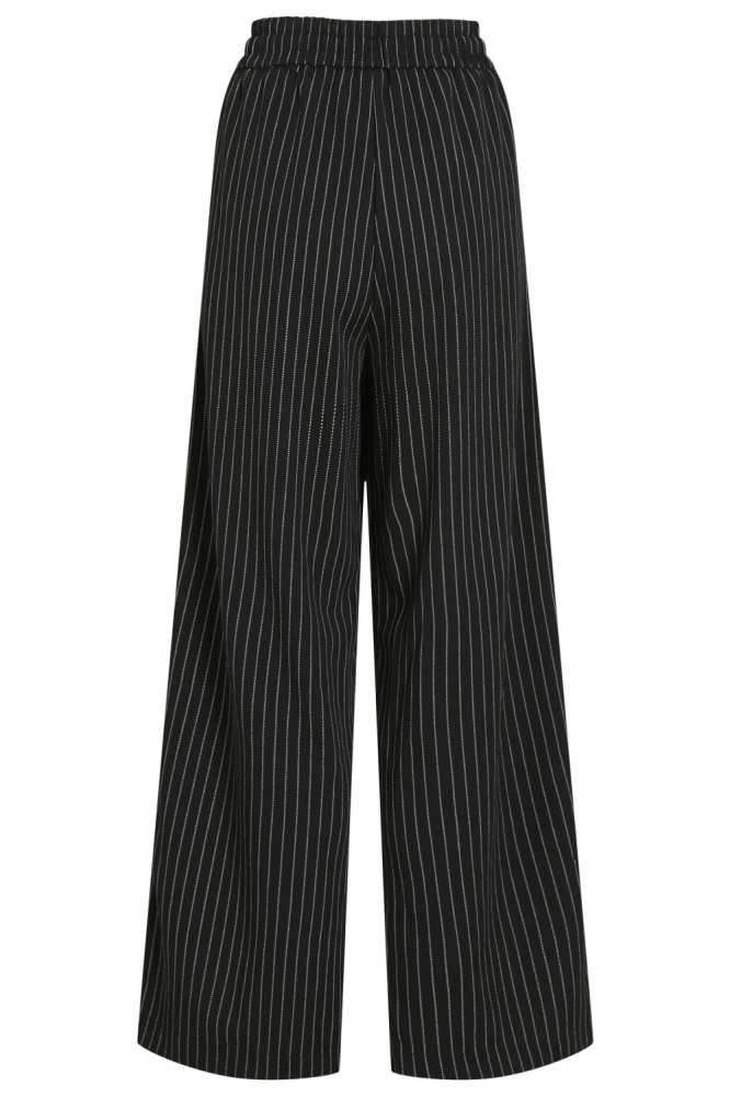 Vila zwarte dames broek | Achteraanzicht