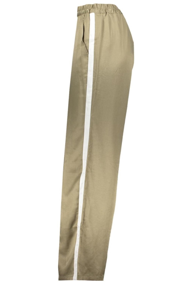 Vero Moda groene dames broek | Zijaanzicht