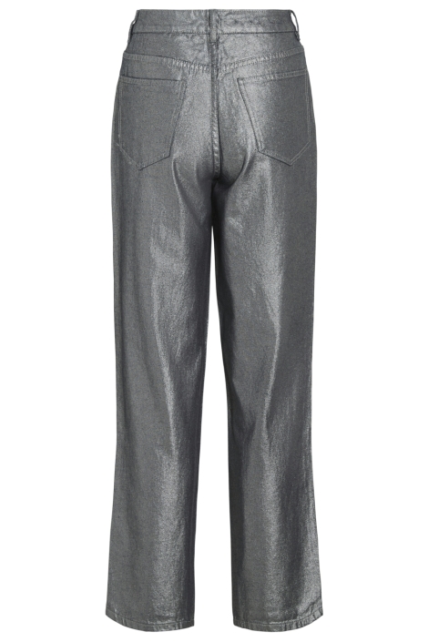 Vila zilveren dames jeans | Achteraanzicht