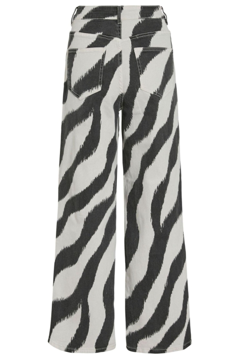 Vila beige dames jeans | Achteraanzicht