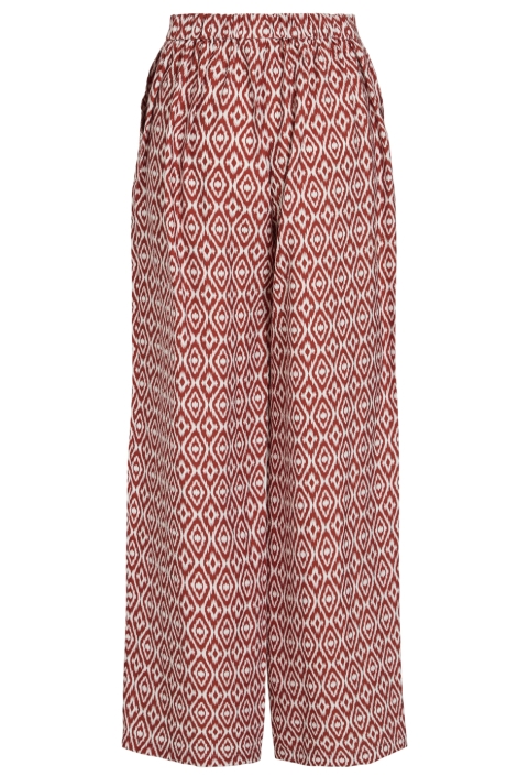 Vila bordeaux dames broek | Achteraanzicht