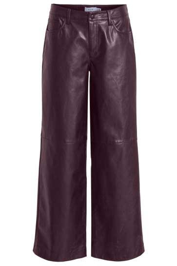 Vila Broek VIANNIE RW PANTS COATED 14107686 FIG