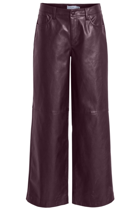 Vila bordeaux dames broek | Vooraanzicht