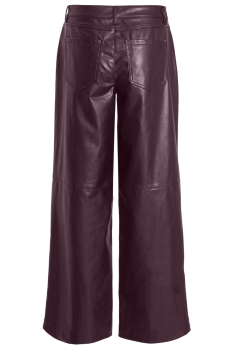 Vila bordeaux dames broek | Achteraanzicht