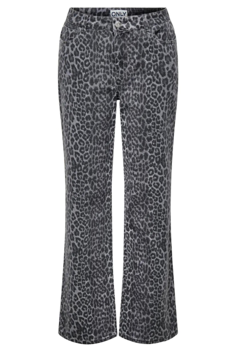 Only grijze dames jeans | Vooraanzicht