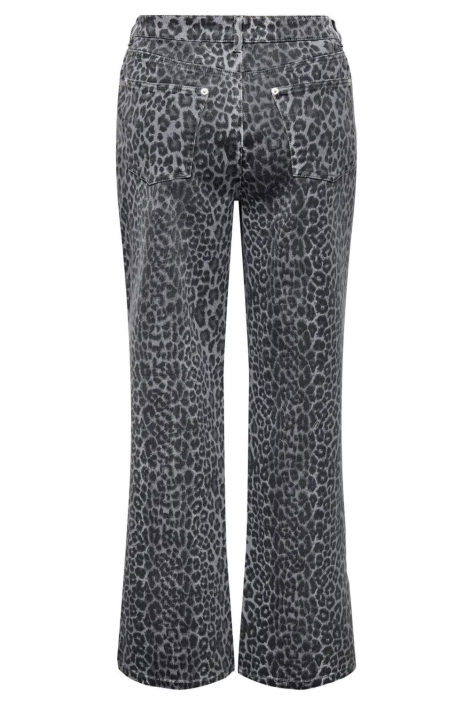 Only grijze dames jeans | Achteraanzicht