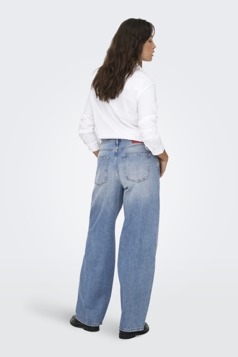 Only blauwe dames jeans | Model
