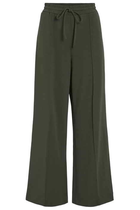 Vila groene dames broek | Vooraanzicht