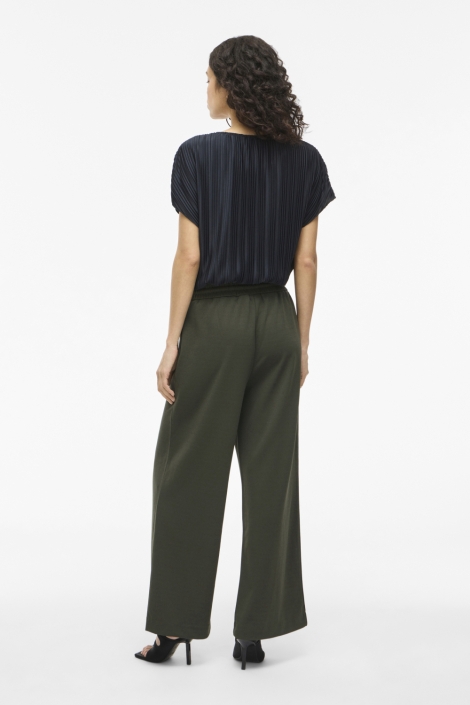 Vila groene dames broek | Model