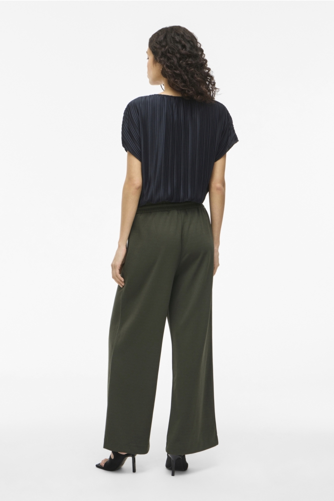 Vila groene dames broek | Model