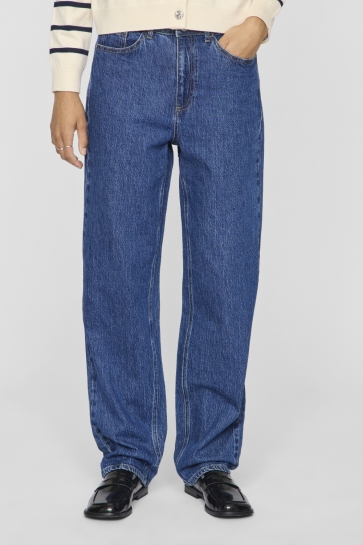 Vila Jeans VIKELLY JAF HW STRAIGHT JEANS-NOOS 14084730 Medium Blue Denim/WASH MDB 244