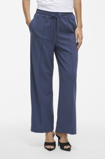 Vila Broek VICLUA HW WIDE PANTS-NOOS 14095436 Vintage Indigo