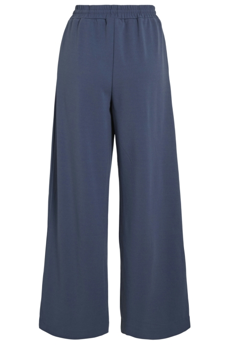 Vila blauwe dames broek | Achteraanzicht
