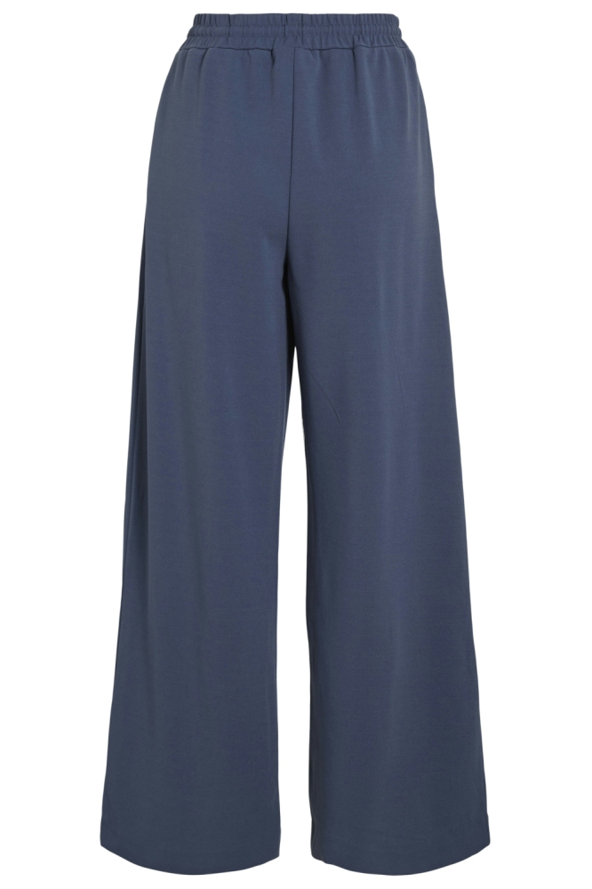 Vila blauwe dames broek | Achteraanzicht