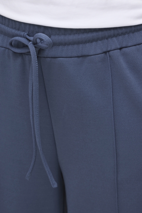 Vila blauwe dames broek | Close up