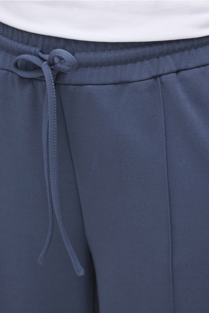 Vila blauwe dames broek | Close up