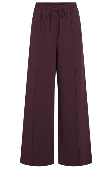 Vila viclua hw wide pants-noos Bordeaux