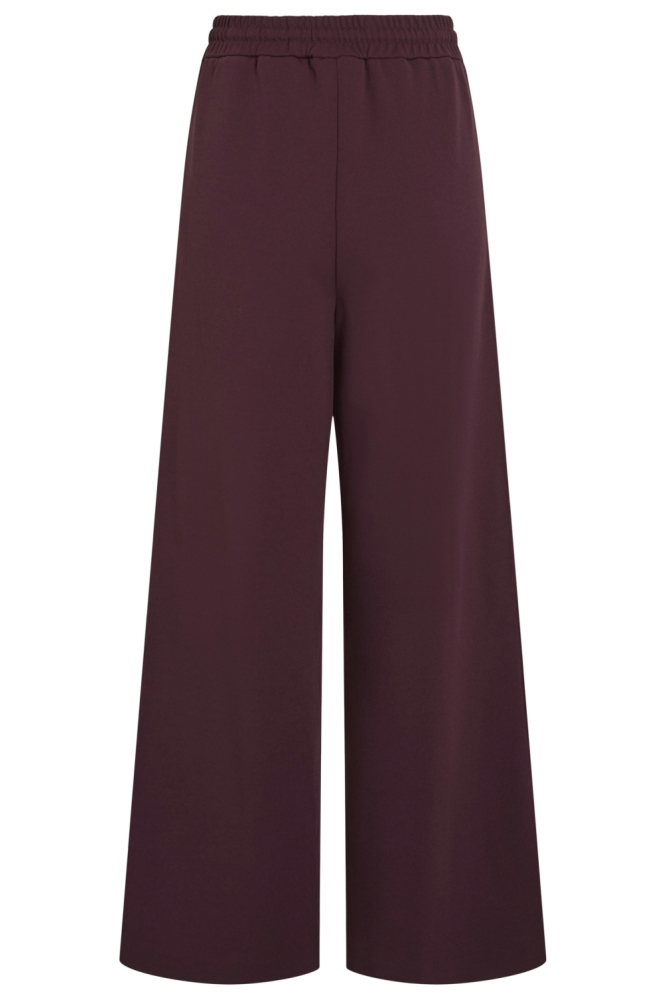 Vila bordeaux dames broek | Achteraanzicht