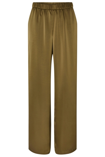 Pieces PCRONJA MW LOOSE PANTS WVN 17161738 MILITARY OLIVE