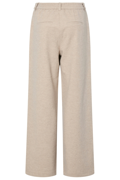 Pieces grijze dames broek | Achteraanzicht