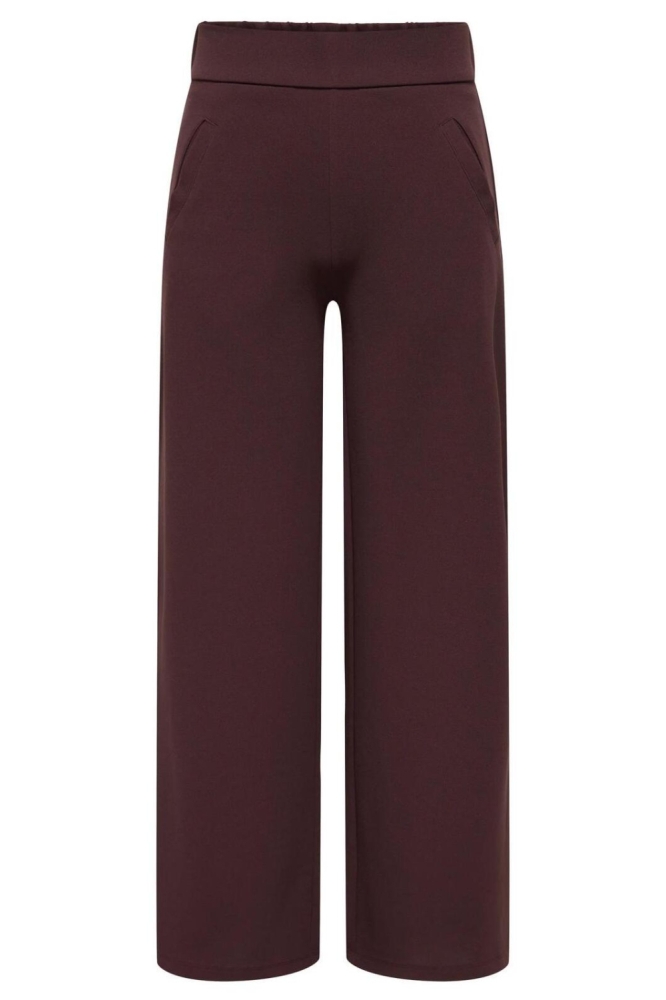 Jacqueline de Yong paarse dames broek | Vooraanzicht