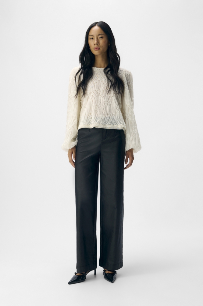 Object zwarte dames broek | Model