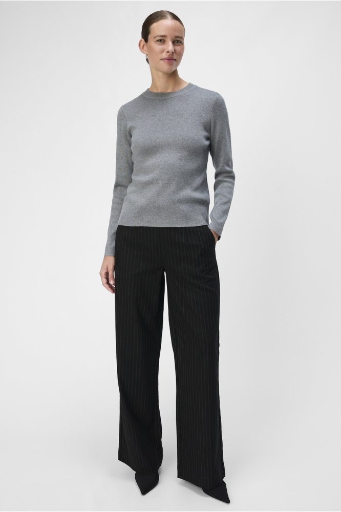 Object zwarte dames broek | Model